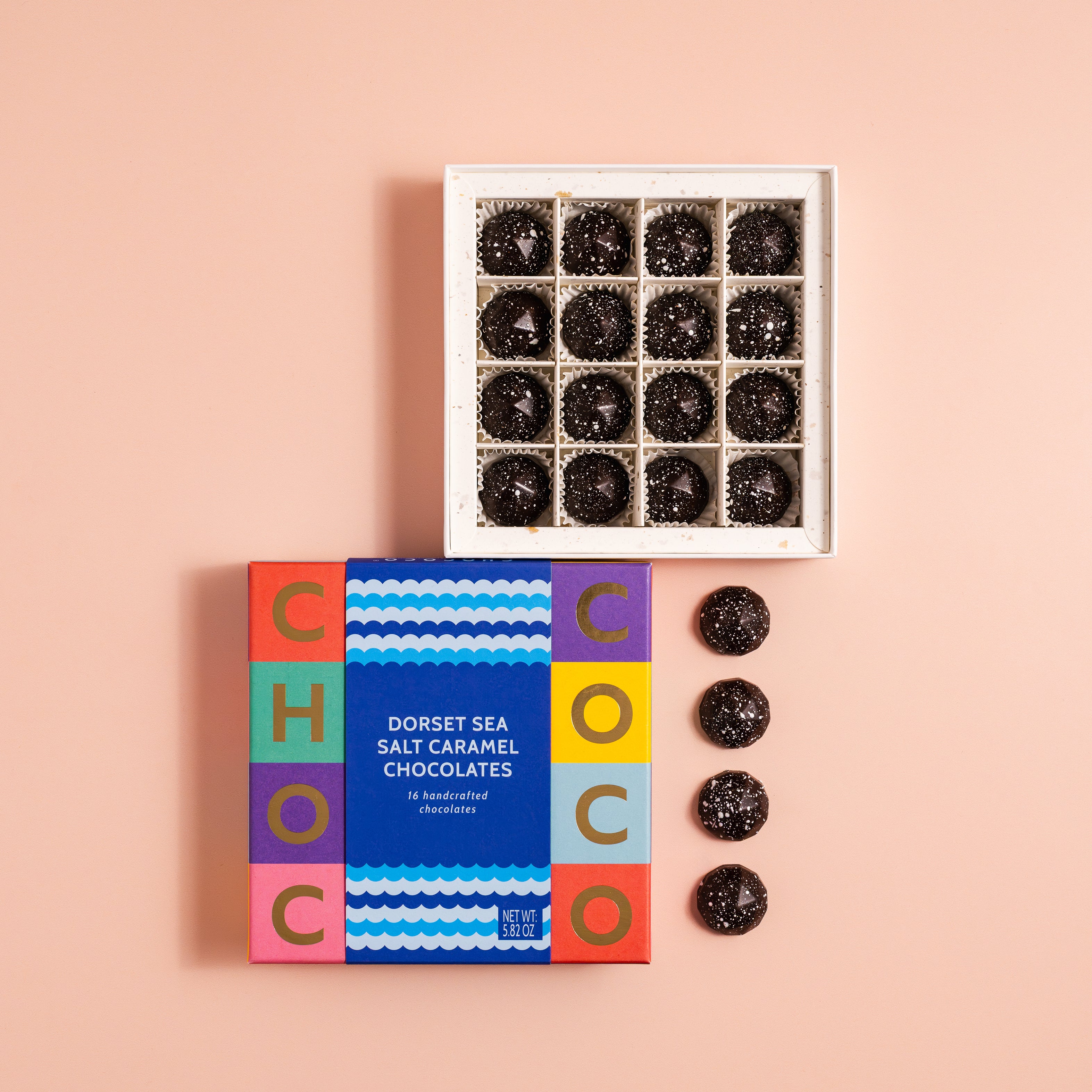 Dorset Sea Salt Caramels Box - Medium