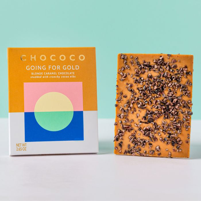 Going for Gold Blonde Caramel Chocolate Bar