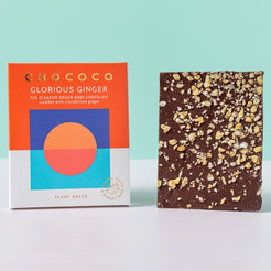 Glorious Ginger Dark Chocolate Bar (Main)