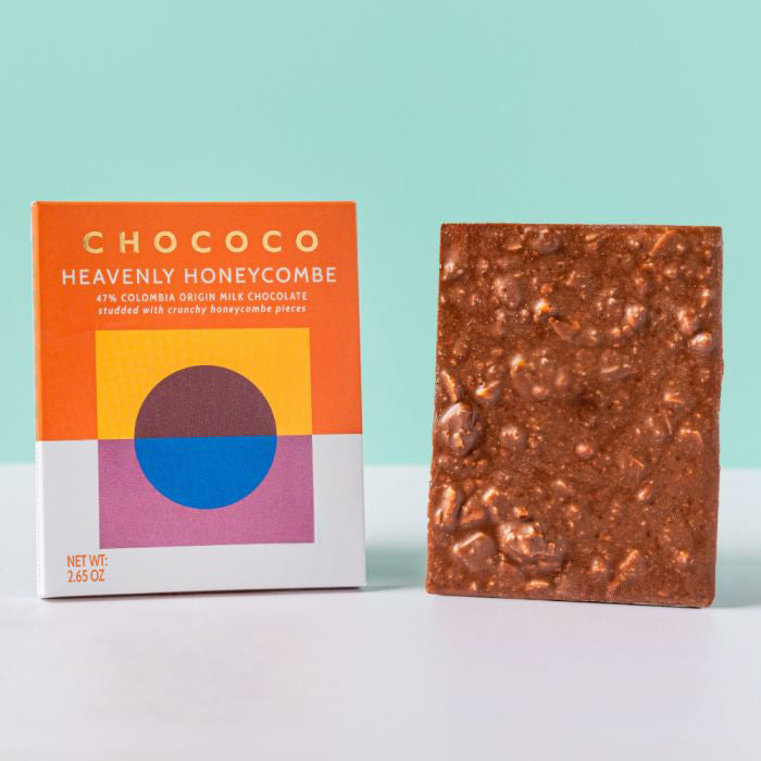 Heavenly Honeycombe 47% Milk Chocolate Bar