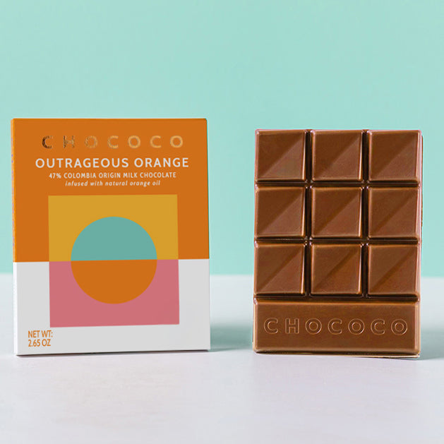 Outrageous Orange 47% Milk Chocolate Bar