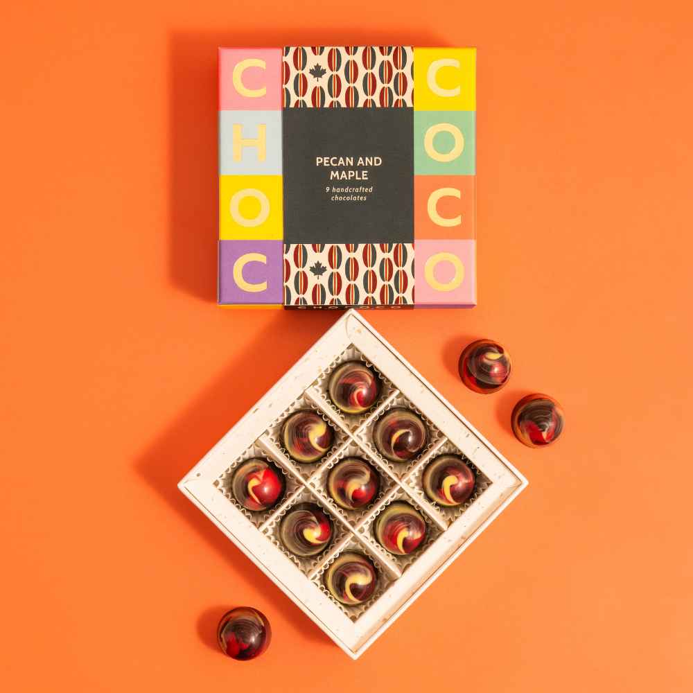 Box of Pecan & Maple Chocolates
