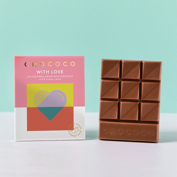 With Love 47% Milk Chocolate Bar (Main)